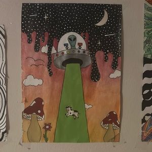 Handmade painting wall art